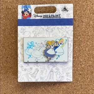 Disney Ink & Paint Alice in Wonderland Pin
